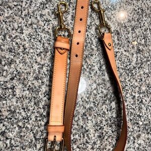 **SOLD**Louis Vuitton 25 mm Strap Leather Adjustable Bandoulier